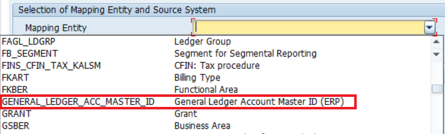 Maintain Data Mapping Tool FINS_CFIN_MAP_MANAGE