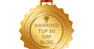Top 60 SAP Blog