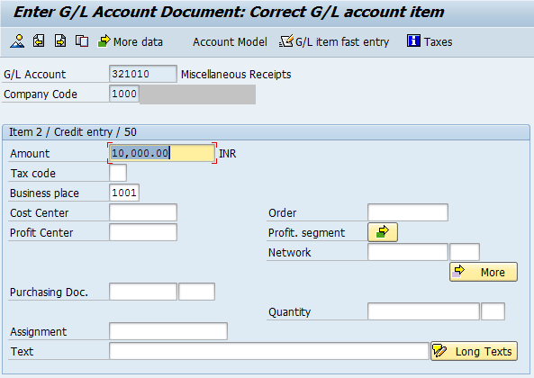 Line Item Data Fields