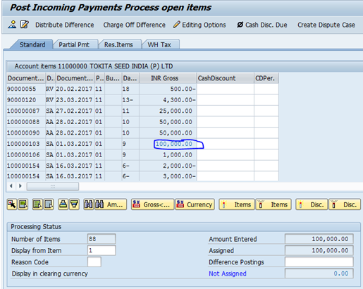 F-28 Tcode in SAP: Post Incoming Payment