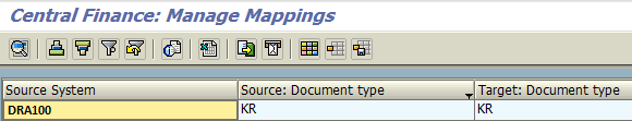 Document Type Mapping
