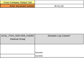 Winshuttle in SAP: Simulate