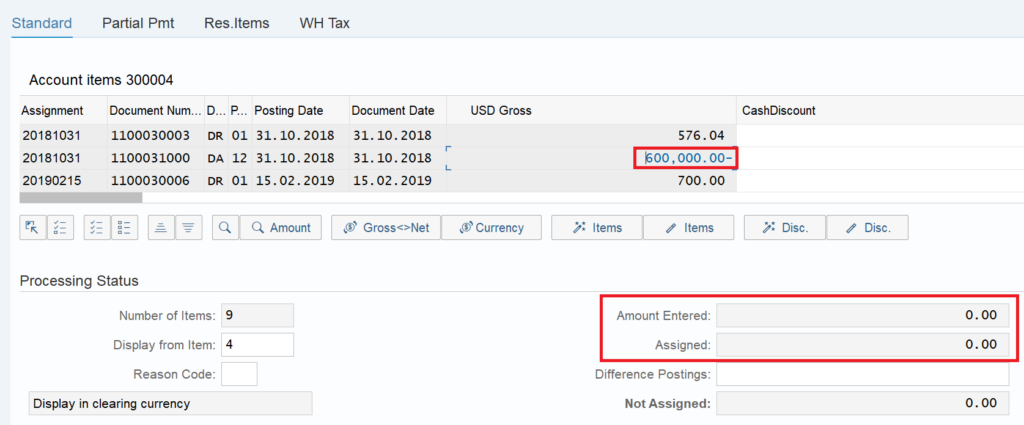 F-32 in SAP: Clear Customer open items