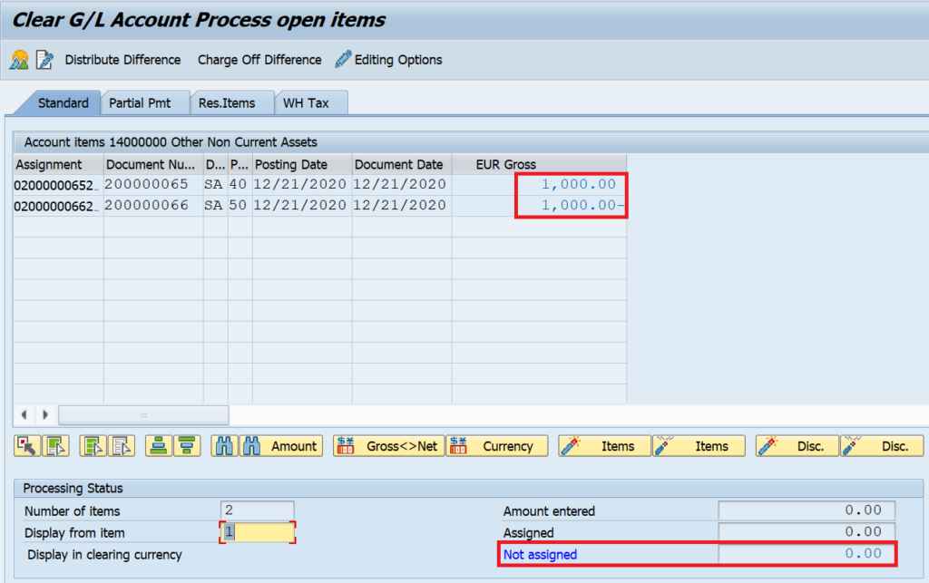 F 03 In SAP Perform Manual Clearing Of GL Accounts SAPFICOBLOG