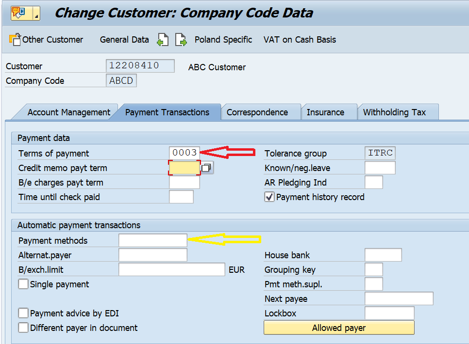 Payment Terms In SAP Configuration And Testing Tutorial