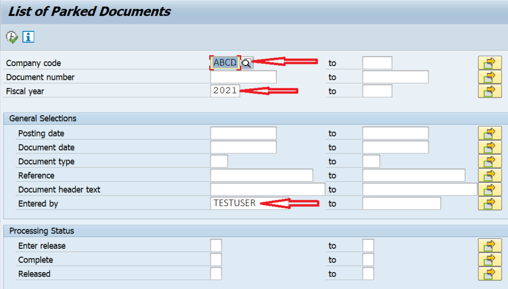 FBV0 Tcode In SAP How To Post A Parked Document SAPFICOBLOG