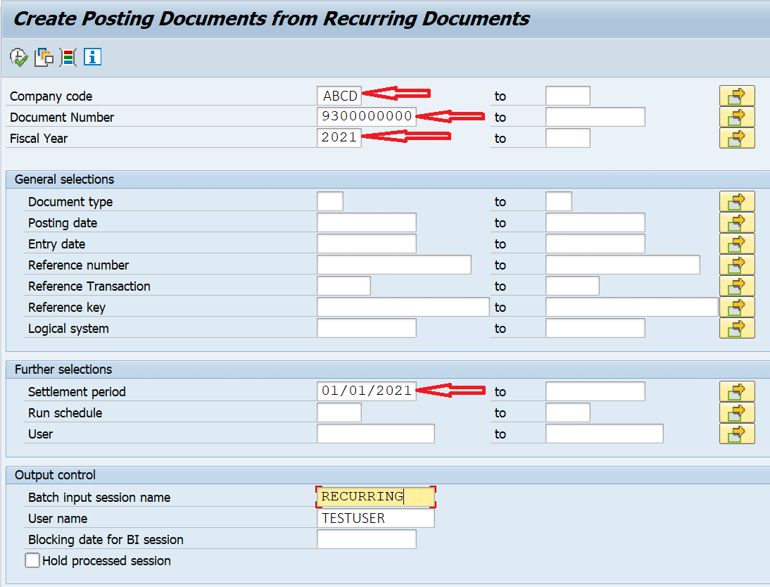 How to Post Recurring Entries in SAP? SAPFICOBLOG