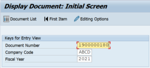 FBV0 Tcode in SAP: How to Post a Parked Document? - SAPFICOBLOG