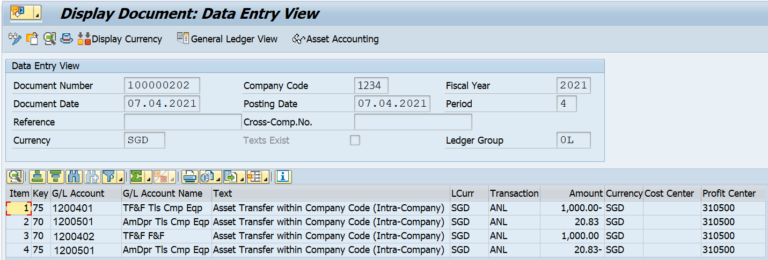 ABUMN: Process Intra-Company Asset Transfer in SAP - SAPFICOBLOG