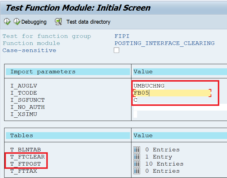 POSTING_INTERFACE_CLEARING - BAPI for clearing in SAP